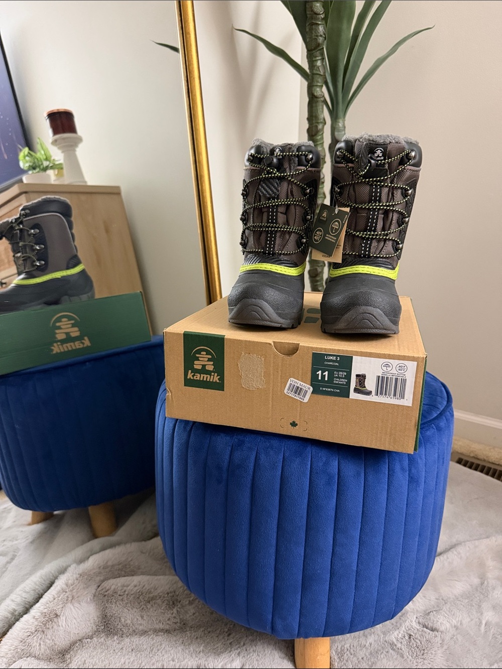 Kamik Kids' Luke 3 Snow Boots